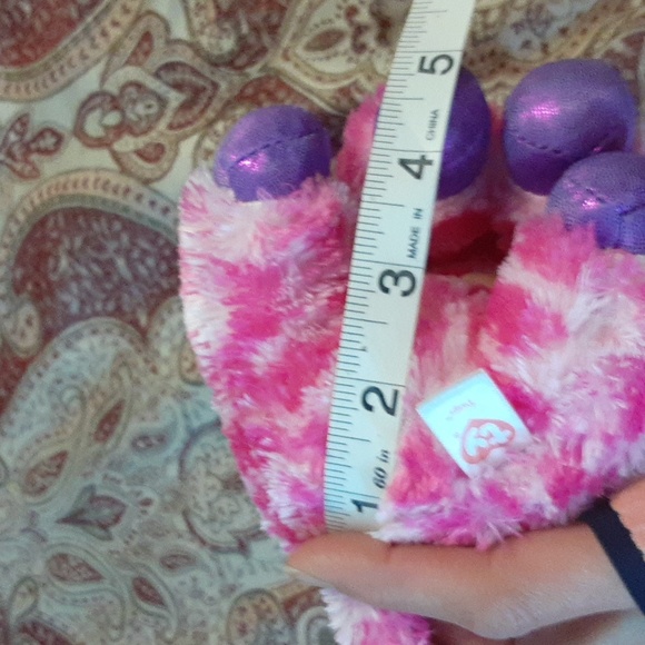 TY Beanie Boo Twigs the Pink Giraffe - Picture 14 of 16